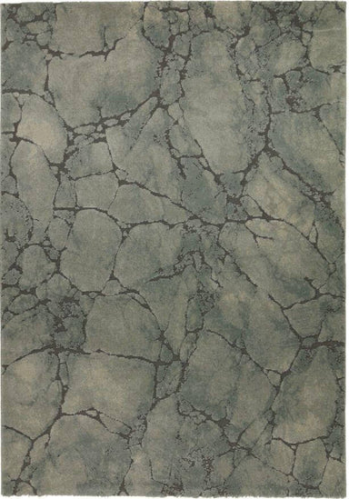 gemeleerd modern vloerkleed grijs saturnia 9945 2