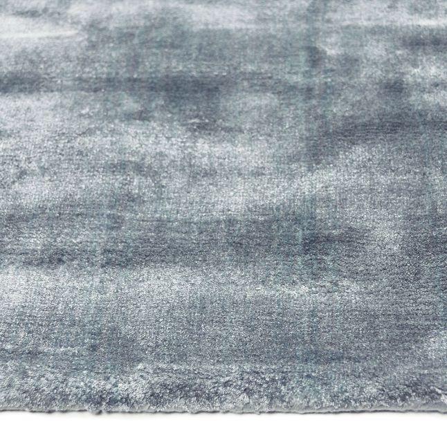 grijsblauw vloerkleed bohemia zijkant