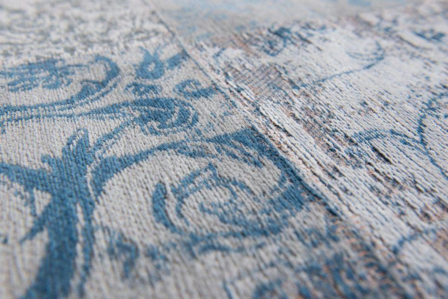 vintage vloerkleed patchwork blauw louis de poortere 8981 4