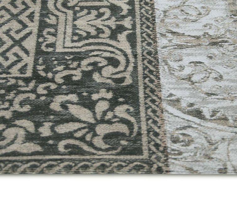 vintage vloerkleed patchwork grijs louis de poortere 8101 4